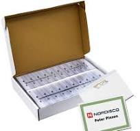 Vertical Hanging Style Name Badges PVC Plastic 6x4-1/4in
