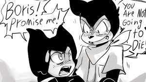 Bendy And Boris The Quest For The Ink Machine Comic Bendy And Boris The Quest For The Ink Machine Part 22 Bendy And The Ink Machine Ink Simpsons Art