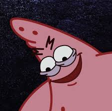Casualtylogan Patrick Star Meme Spongebob Painting Star Painting