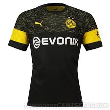 Diese statistik listet alle mitarbeiter, gegliedert nach ihrer funktion, von dem verein bor. Borussia Dortmund 2018 19 Puma Away Kit Todo Sobre Camisetas