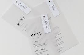 Vellum Menu Cards Wedding Menu Cards Dinner Menu Cards Menu Etsy Wedding Menu Cards Menu Cards Wedding Menu