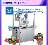 Automatic Vacuum Air Pressure Can Sealing Machine Tennis ...