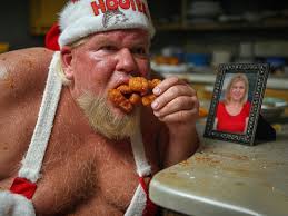 According to legend, if you leave 6 boneless wings and a couple of loose  cigarettes