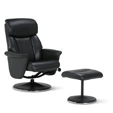 Simpli Home Carson Euro Recliner Black Simpli Home Cheap Patio Furniture Living Room Leather