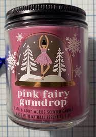 Bath Body Works PINK FAIRY GUMDROP Single Wick Candle NEW $2.95 SHIPPING |  eBay
