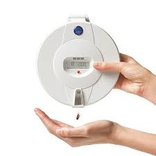 Here are some options, including programmable pill dispensers for safety and independence. Pivotell Advance Dispenser Pivotell Automatic Pill Dispenser Alarmed Pill Box Timed Pill Dispenser Pill Dispenser