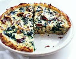 Spinach Mushroom Quiche Recipe How To Make Spinach Mushroom Quiche Quiche Recipes Mushroom Quiche Spinach Stuffed Mushrooms