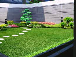 Sekalipun rumahmu kecil atau bahkan nggak punya lahan sisa, taman tetap bisa diwujudukan kok. Desain Taman Halaman Depan Jasa Renovasi Kontraktor Rumah Jual Rumah Lahan
