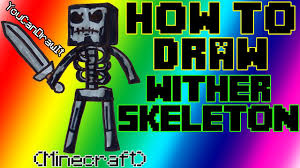 Stampy cat minecraft tnt minecraft minecraft wither minecraft dogs minecraft ender dragon minecraft spider minecraft sword free coloring sheets free printable coloring pages. How To Draw Wither Skeleton From Minecraft Youcandrawit ãƒ„ 1080p Hd Youtube