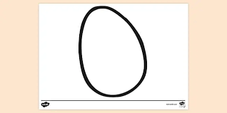 Download or print for free from the site. Free Blank Easter Egg Colouring Colouring Sheets