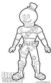 If you haven't had enough of the game, now you can color that world with … Slushy Soldier Skin From Fortnite Season 7 Coloring Pages Printable