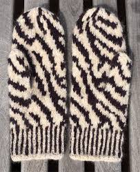 Check spelling or type a new query. Knitting Pattern Zebra Mittens Knitting With Rowan