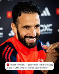 ❤️💭 Rúben Amorim: “I'm a little bit DREAMER. I trust Man United, myself,  the players. We CAN do it”.