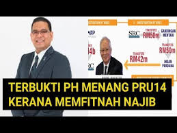 Lokman Noor Adam Terbukti Pakatan Harapan Menang Pru 14 Kerana Memfitnah Najib Razak Youtube