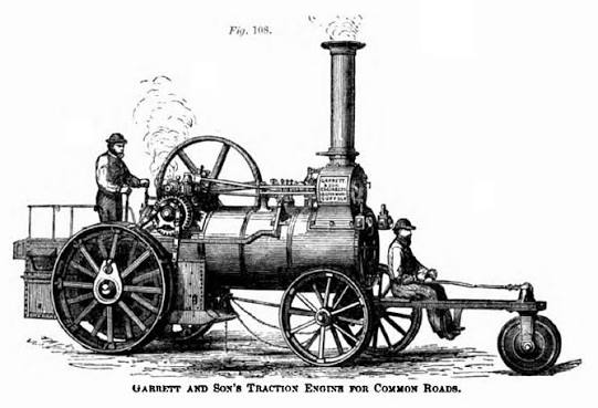 Richard Garrett & Sons - 1869 Article- Richard Garrett & Sons, Steam Traction Engine for Common Roads | VintageMachinery.org