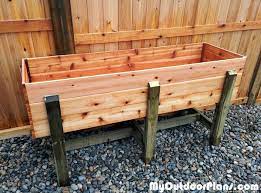 Garden areas at a home can be custom designed and built to accommodate people with a variety of physical limitations. Diy Waist High Raised Garden Bed Myoutdoorplans Free Woodworking Plans And Projects High Raised Garden Beds Tall Raised Garden Beds Raised Garden Bed Plans