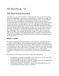 Examples work great when you are looking to learn something in less time and with more efficiency. Doc Word Essay Example Kalvin Micheal Academia Edu