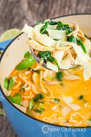 If you feel the soup is missing some zing, add a bit more salt. Coconut Curry Chicken Noodle Soup Chew Out Loud