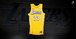 Eric emanuel ee basic shorts purple yellow lakers small 2020 edition. Shaq Designs New Lakers City Edition Jersey Cbs Los Angeles