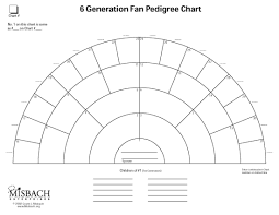 pedigree fan chart genealogy chart pedigree chart family