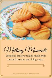 Birds Custard Powder Recipes Uk Recipe Melting Moments Custard Powder And Icing Sugar Butter Cookies Butter Biscuits Recipe Custard Cookies Custard Powder Recipes