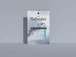 Free Mockup Zone On Twitter Wall Calendar Free Mockup Wall Calender