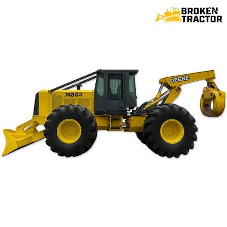 John Deere 748G Skidder