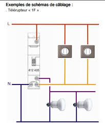 Cablage Telerupteur Unipolaire Legrand 412408 Resolu