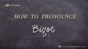 The message sent is this: How To Pronounce Bigot Bigot Pronunciation Youtube