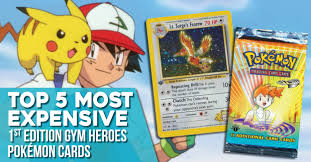 Pokemon gym heroes holofoil cards. Top 5 Most Expensive 1st Edition Gym Heroes Pokemon Cards Gocollect