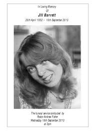 Barry Morley Order of Service by Tony Smith