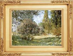 The parc monceau, a reproduction oil painting by gustave caillebotte. Second Life Marketplace Claude Monet Parc Monceau Paris