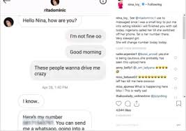 Rita Dominic S Phone Number Leaked By Instagram Hacker Celebrities Nigeria