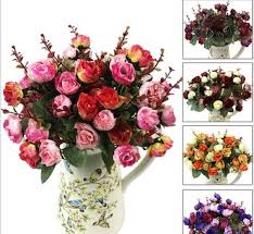 Lifelike christmas trees, indoor & outdoor foliage Very Pretty Small Silk Rose Flower Bouquet 21 Heads For Sale In Killinkere Cavan From Yosoladiamond