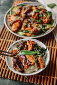 Maybe you would like to learn more about one of these? Japanese Eggplant With Chicken Thai Basil Recipe Japanese Eggplant Recipes Eggplant Recipes Super Healthy Recipes