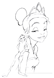 Beautiful princesses coloring pages see also related coloring pages below Download Princess Tiana And The Frog Coloring Pages Coloring Book Png Image With No Background Pngkey Com