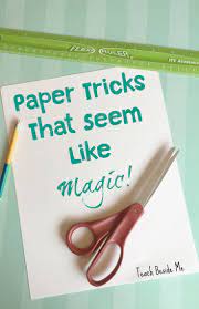 Six Paper Tricks That Seem Like Magic Magic For Kids Magic Tricks For Kids Easy Magic Tricks