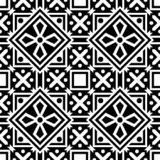 Black And White African Print Png Tribal Geometric Ornament Seamless Pattern Vector Islamic Motif Illustration Background Ceramic Motif In Black And White Color Abstract African American Png In 2020 Islamic Motifs Abstract Geometric Art Print Geometric Graphic