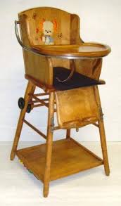 98 Vintage Decorated Maple Potty High Chair Lot 98 Vintage High Chairs Wooden Baby High Chair Cute Desk Chair