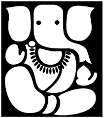 Black And White Images Of Lord Ganesha Clip Art Ganesh Free Bmp 1152 1308 Ganesha Drawing Ganesh Art Art