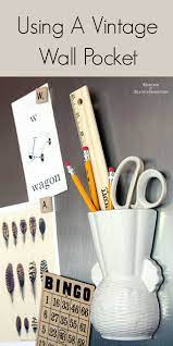 Shop wall pockets at chairish, the design lover's marketplace for the best vintage and used furniture, decor and art. Vintage Wall Pocket Organizer House Of Hawthornes