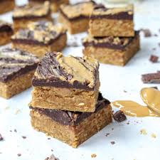 Peanut Butter Chocolate Protein Flapjack Bars Recipe Flapjack Bar Protein Flapjacks Chocolate Protein