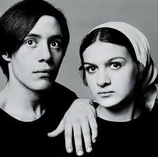 Pablo Picasso's children Claude and Paloma, photographed by Richard Avedon.  1966.