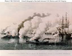 action between uss monitor