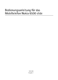 Nokia 6500 slide