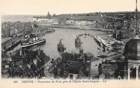 76 Dieppe Panorama Du Port Pris De L Eglise Saint Jacques A Dieppe En 2020 Saint Jacques Dieppe Haute Normandie