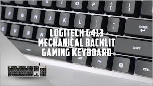 Клавіатура g413 була задумана, розроблена і сконструйована дуже скрупульозно та з великою увагою до деталей. Logitech G413 Mechanical Backlit Gaming Keyboard Silver 920 008477 Youtube