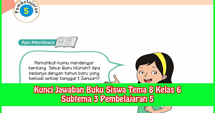 Lina, i called you when you were walking out of the bank yesterday, but you did not hear me. Kunci Jawaban Buku Siswa Tema 8 Kelas 6 Halaman 122 124 Sanjayaops