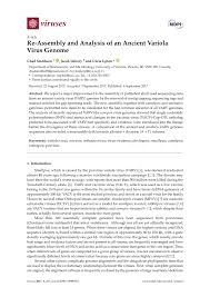 Pdf Re Assembly And Analysis Of An Ancient Variola Virus Genome