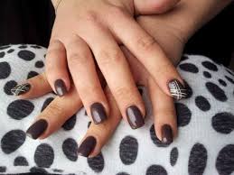 .te encantaran unas acrilico unas acrilicas cortas manicura de unas unas negras / puntas de uñas acrílicas y pegamento para uñas acrílicas. 2